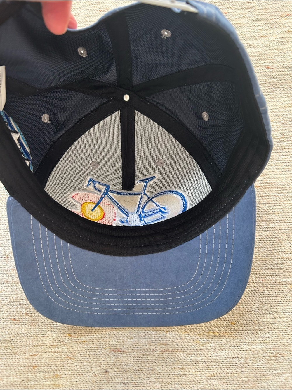 Colorado Bike baseball hat 🚲 - great gift for CO and bike lovers! Like new - Picture 7 of 11
